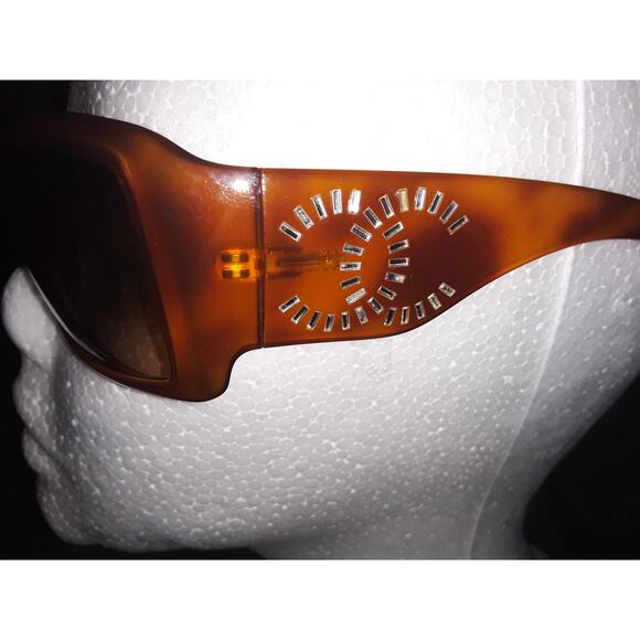 Auth Chanel CC Logo Tortoise Shell Sunglasses, Case & Bag main image 8